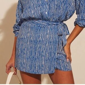 Mediterranean Coast Wrap Skort - VICI